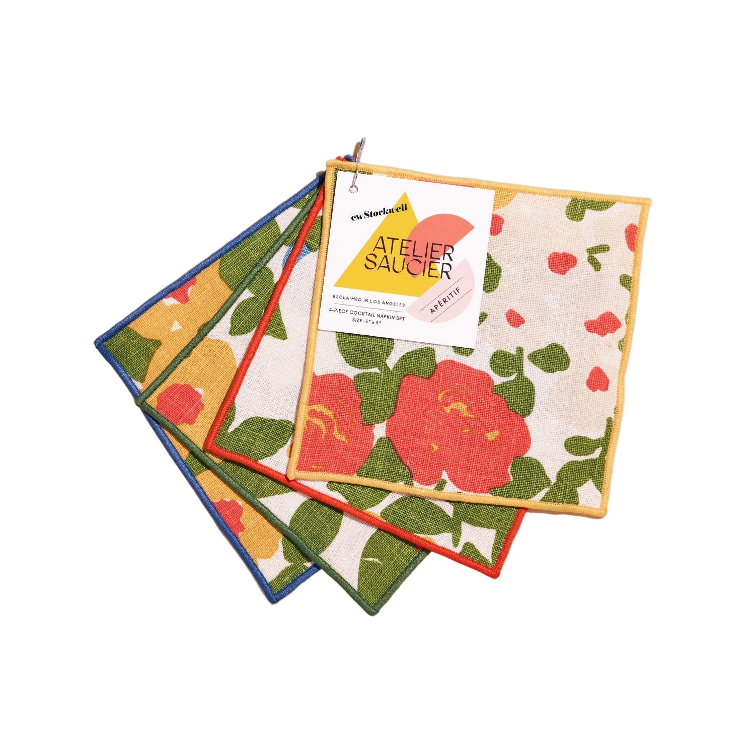 Million Flowers Cocktail Napkins | Set of 4