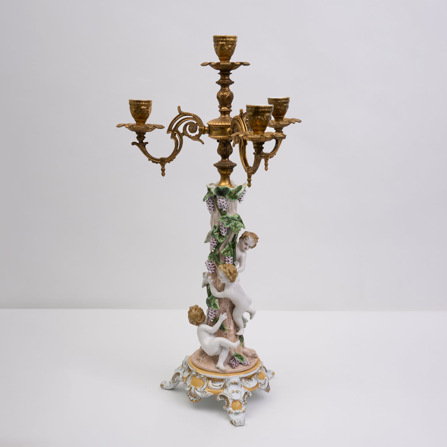 Meissen Candelabra Pair