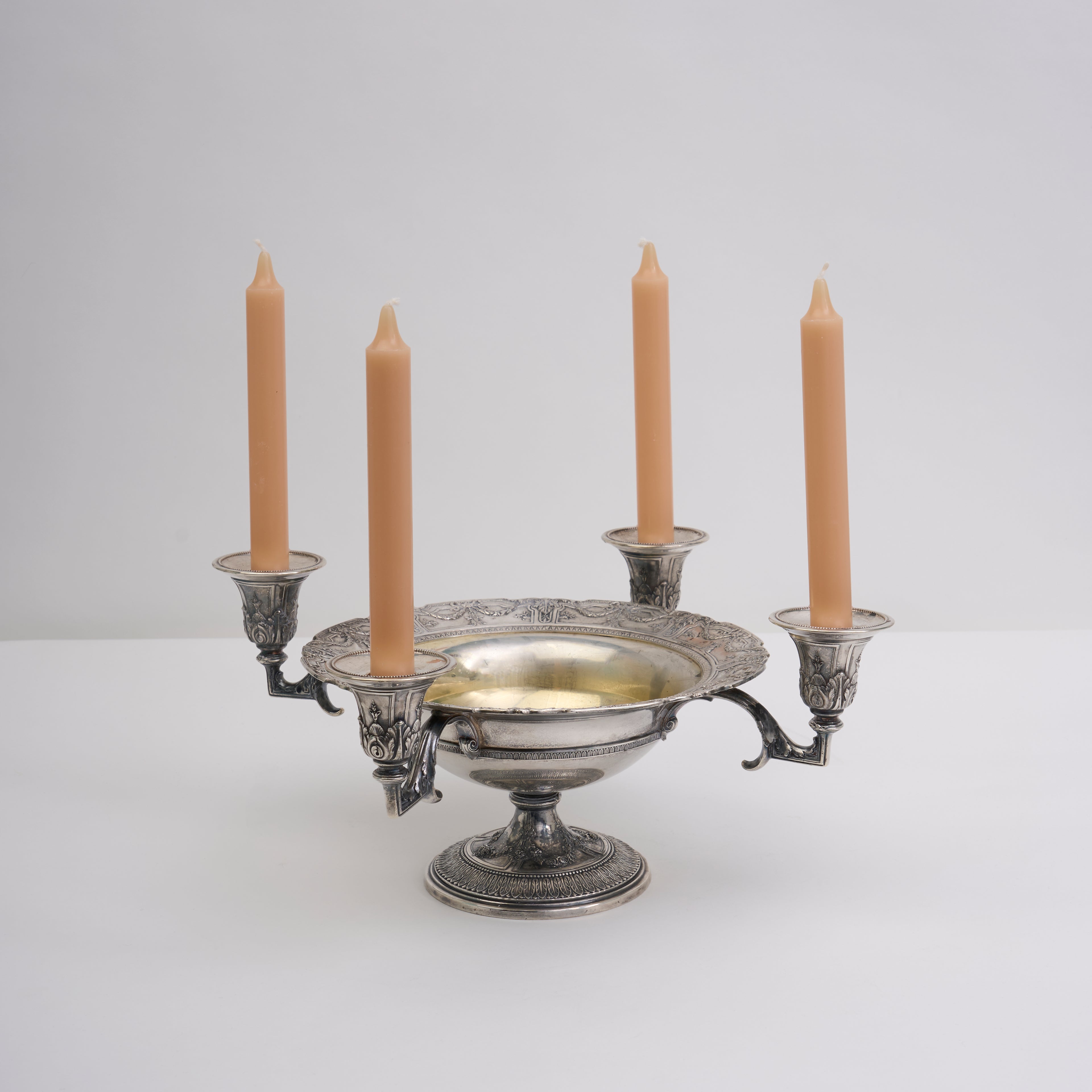 Meriden Silverplate Centerpiece Candelabra