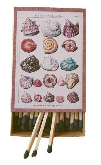 "Seashells" Handmade Decorator Matchbox Lot, Beach, Ocean