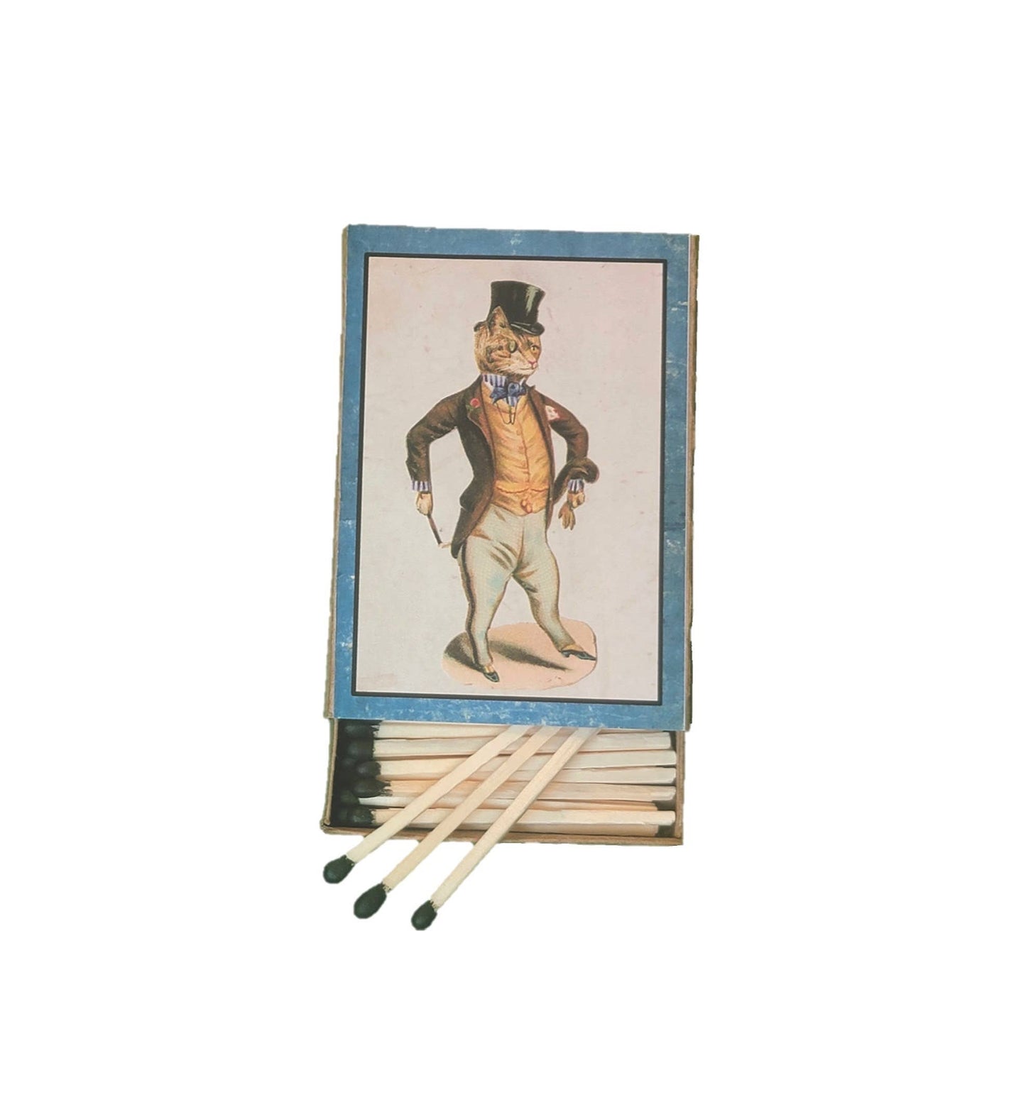 "Dapper Cats" Handmade Decorator Matchbox Lot