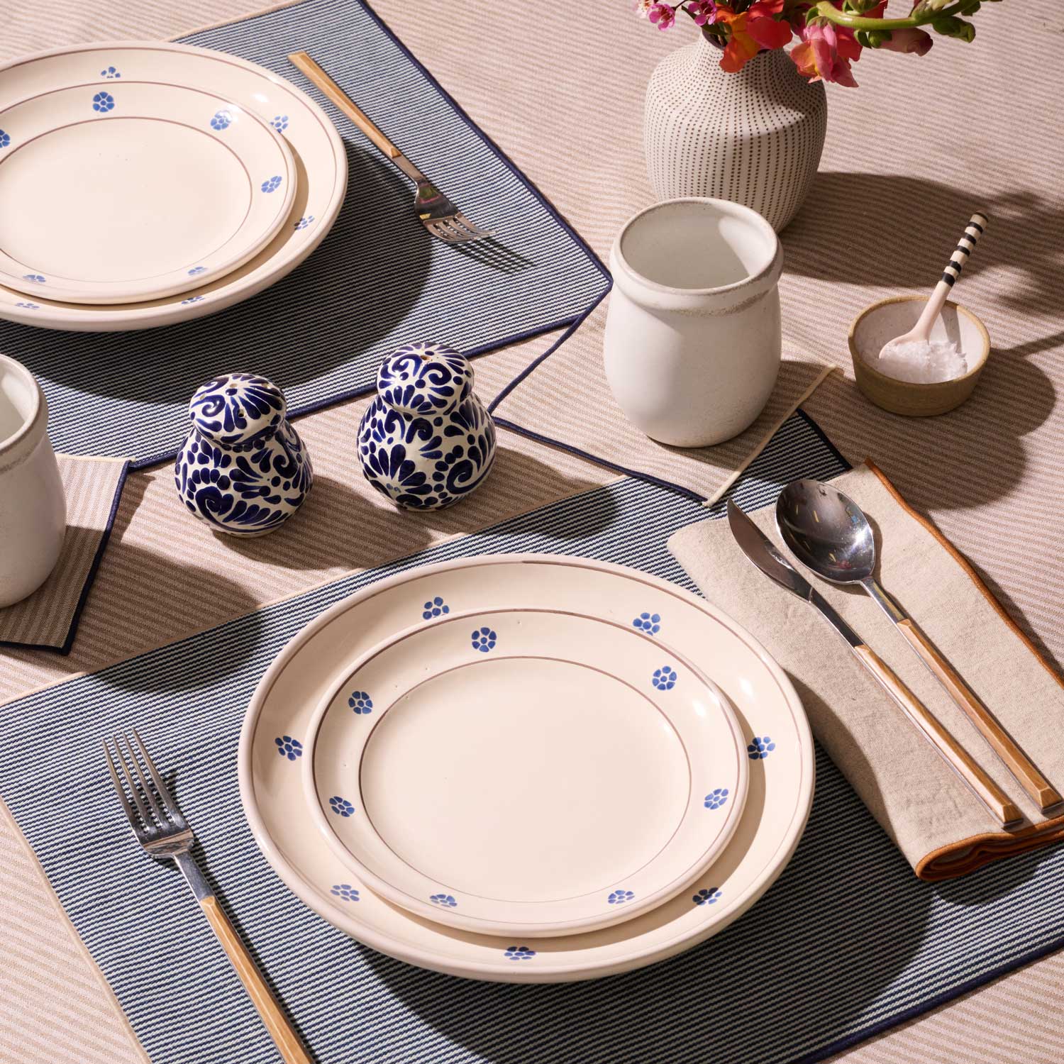 Sandbar Stripe Tablecloth
