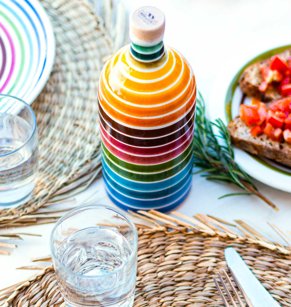 Rainbow Extra Virgin Olive Oil Ceramic by Muraglia