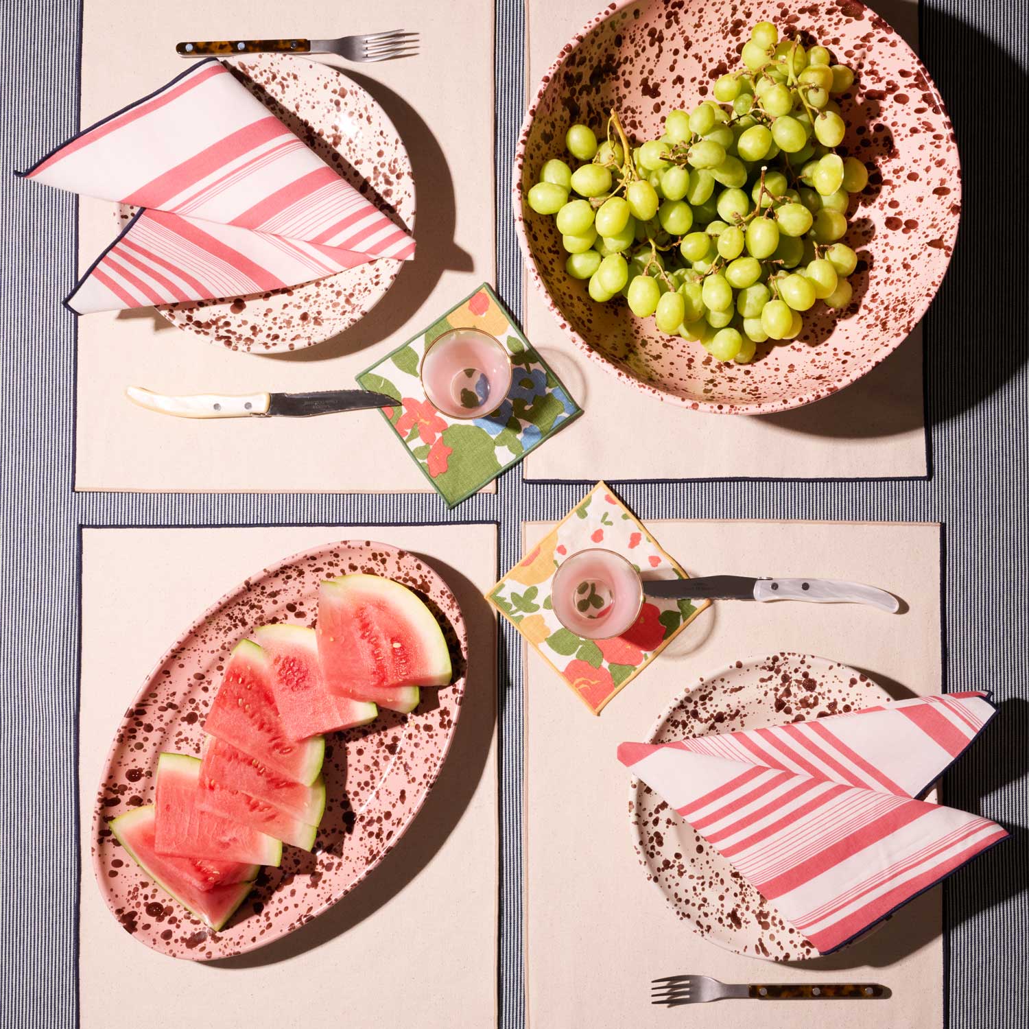 Million Flowers Cocktail Napkins | Set of 4