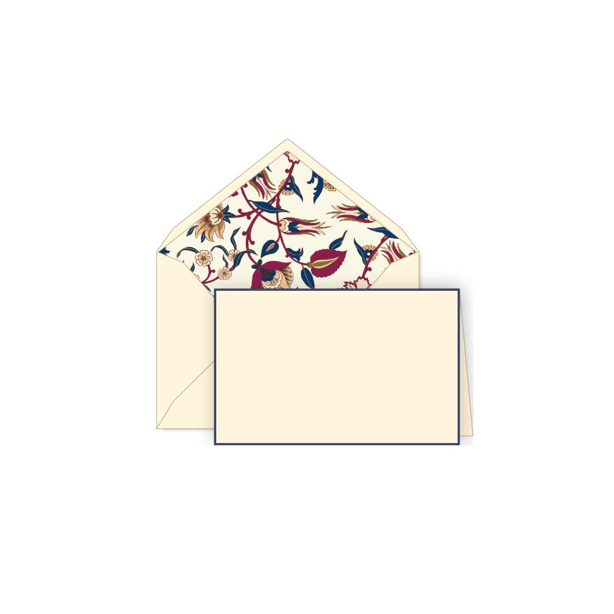 Rossi 1931 100% Cotton Bordered Folded Cards Letter Set