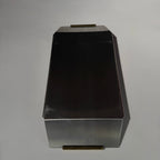 Anna Bulgheroni Chrome & Brass Serving Tray
