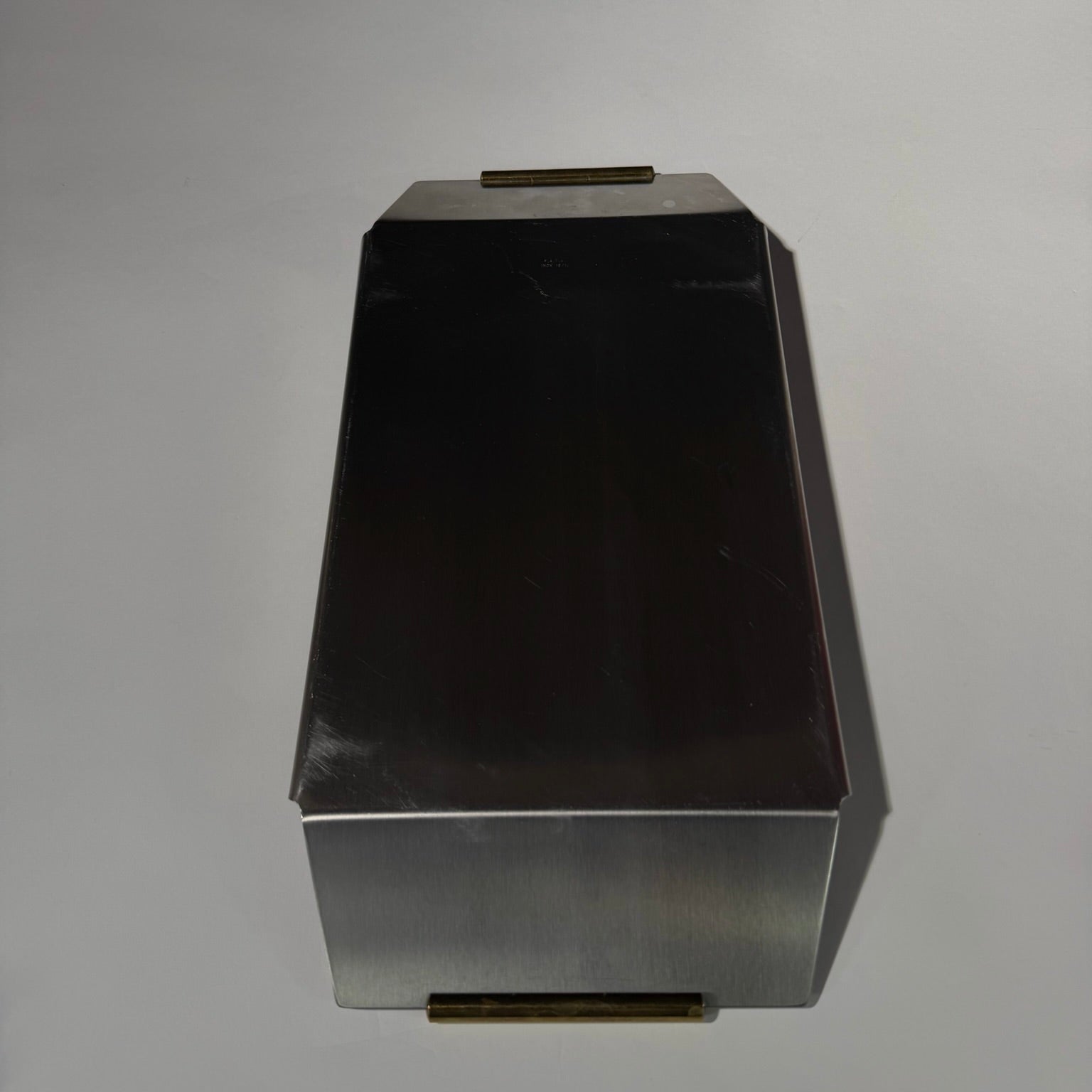 Anna Bulgheroni Chrome & Brass Serving Tray