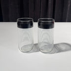 MD MCM B&W Glass pair