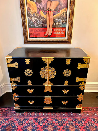 Black & Gold Cabinet