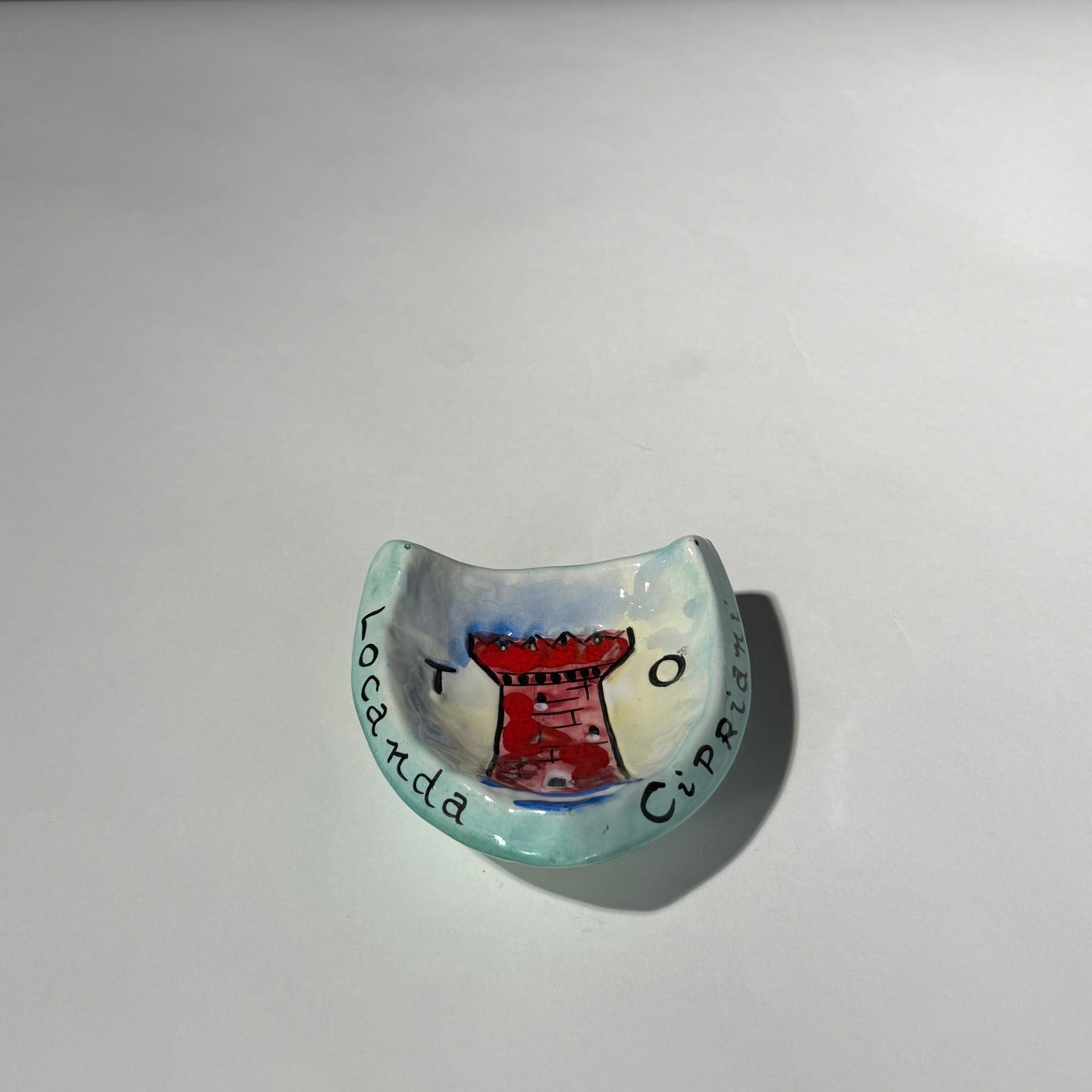 Vintage Locanda Cipriani Torcello Ceramic Dish