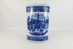 Ironstone Flow Blue Style Umbrella Stand