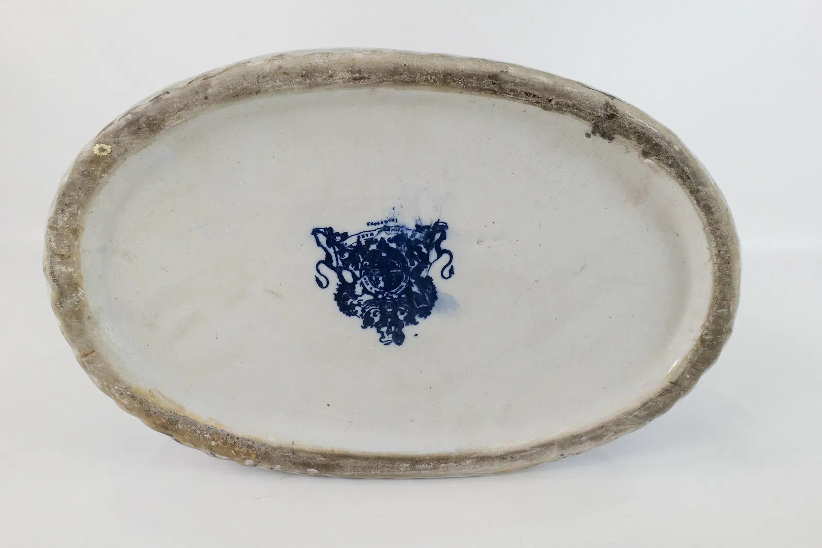 Ironstone Flow Blue Style Umbrella Stand