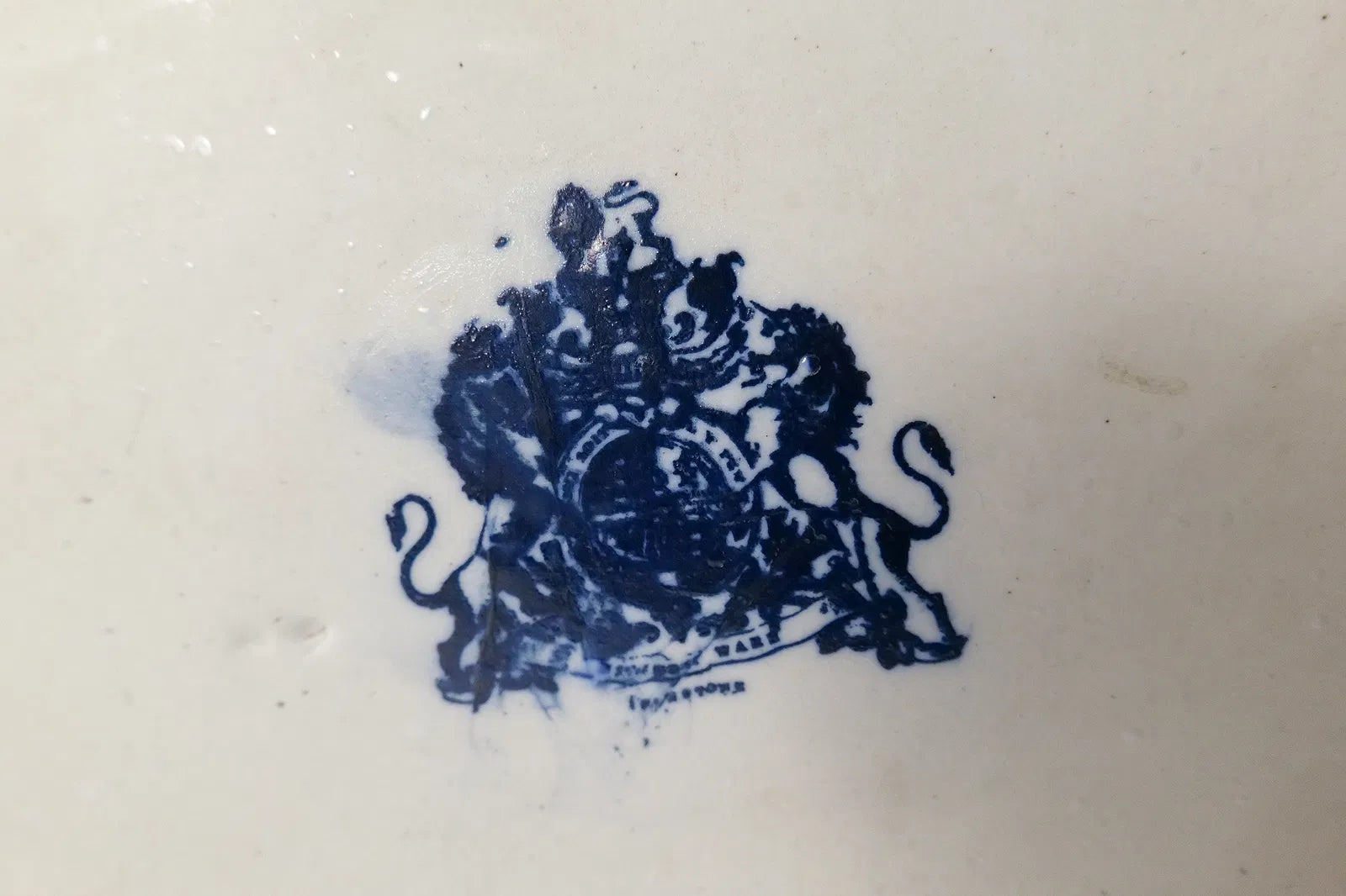 Ironstone Flow Blue Style Umbrella Stand