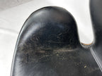 Swan Chair with Copper & Distressed leather