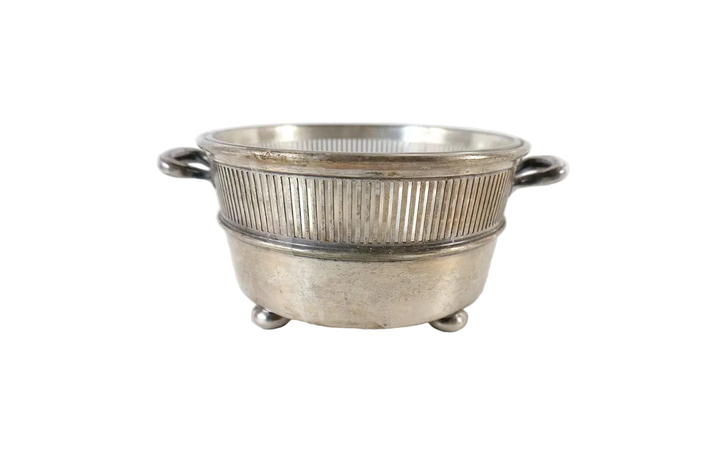 Gorham Silver and Crystal Wine Casket