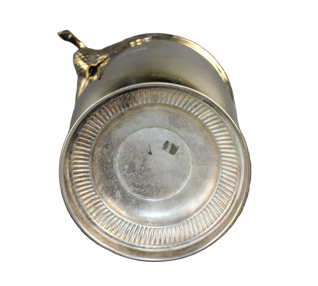 French Champagne Bucket with Swan Handles