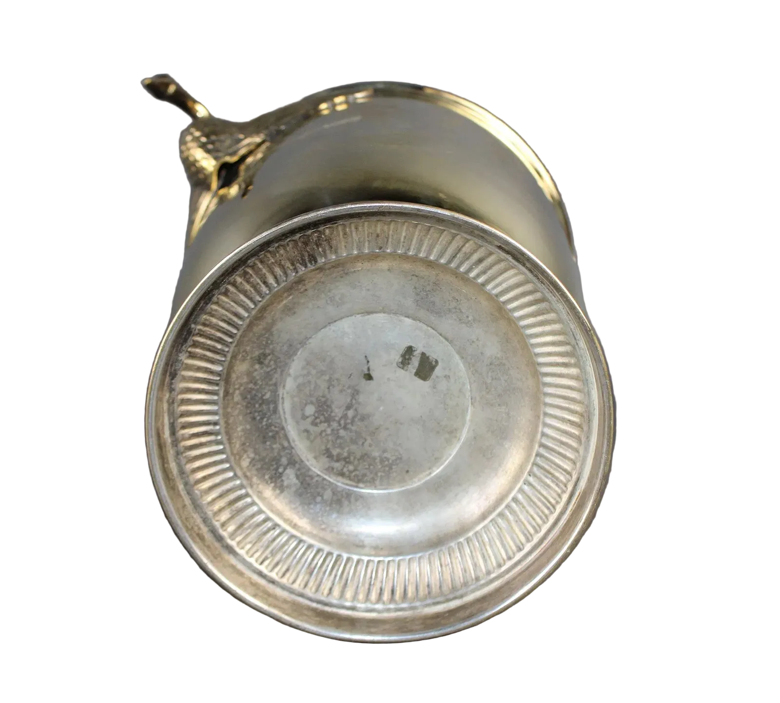 French Champagne Bucket with Swan Handles