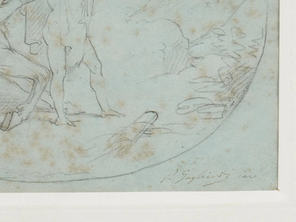 Pietro Gagliardi Mythological Fresco Study
