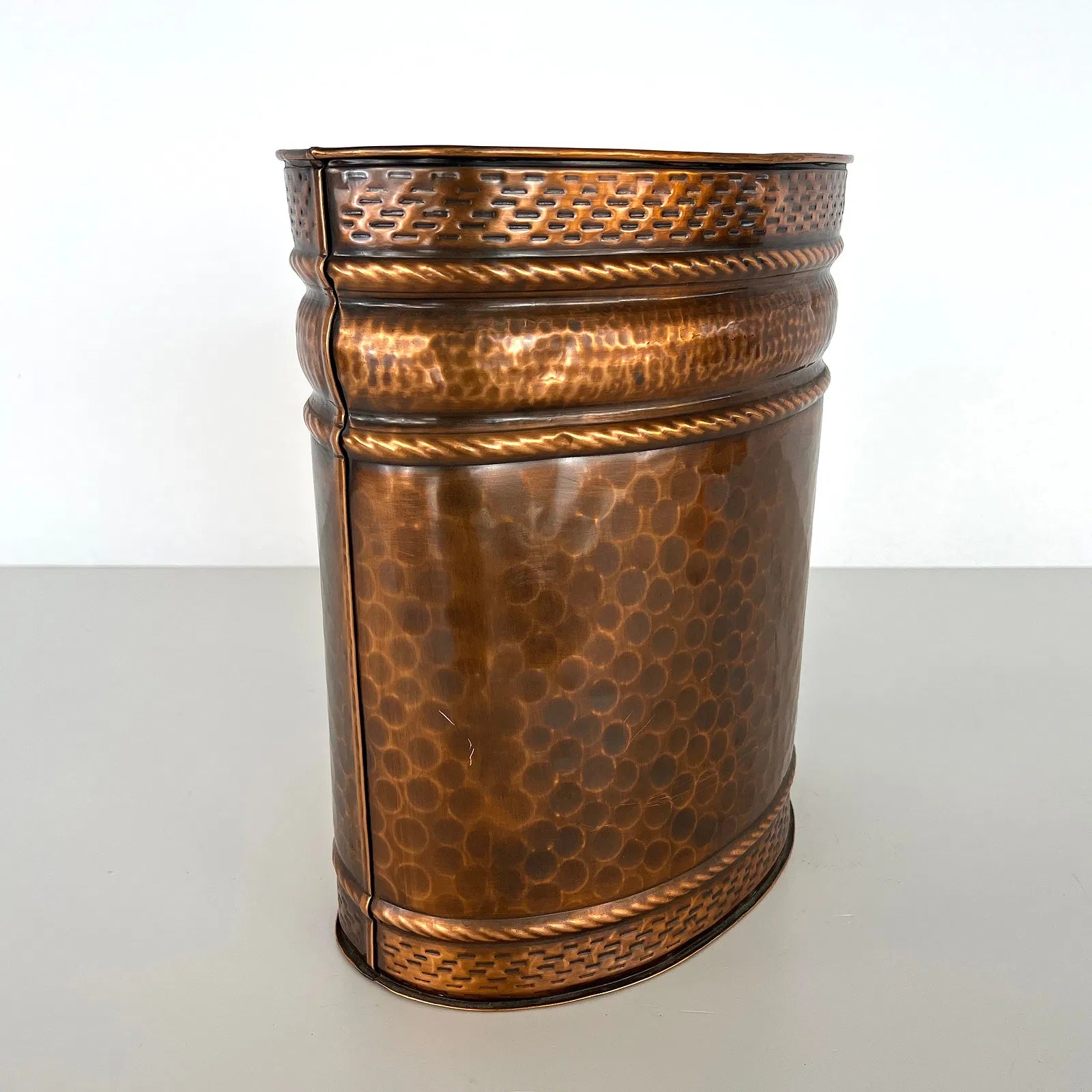 Swiss Hand-Hammered Copper Umbrella Stand