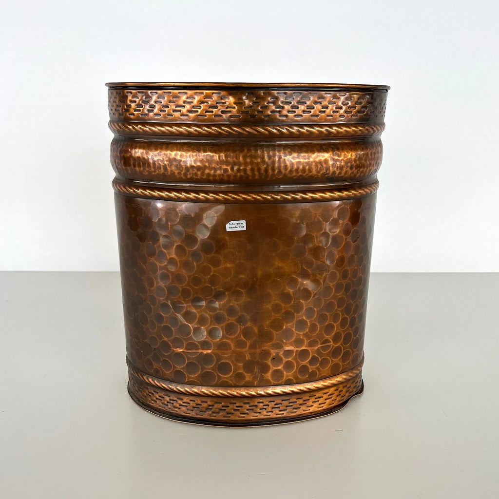 Swiss Hand-Hammered Copper Umbrella Stand