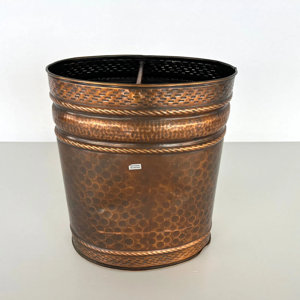 Swiss Hand-Hammered Copper Umbrella Stand