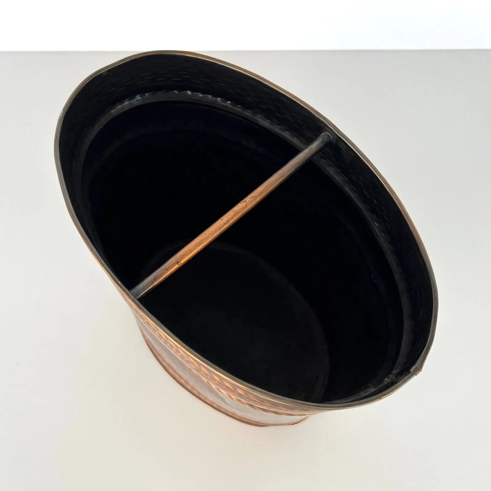 Swiss Hand-Hammered Copper Umbrella Stand