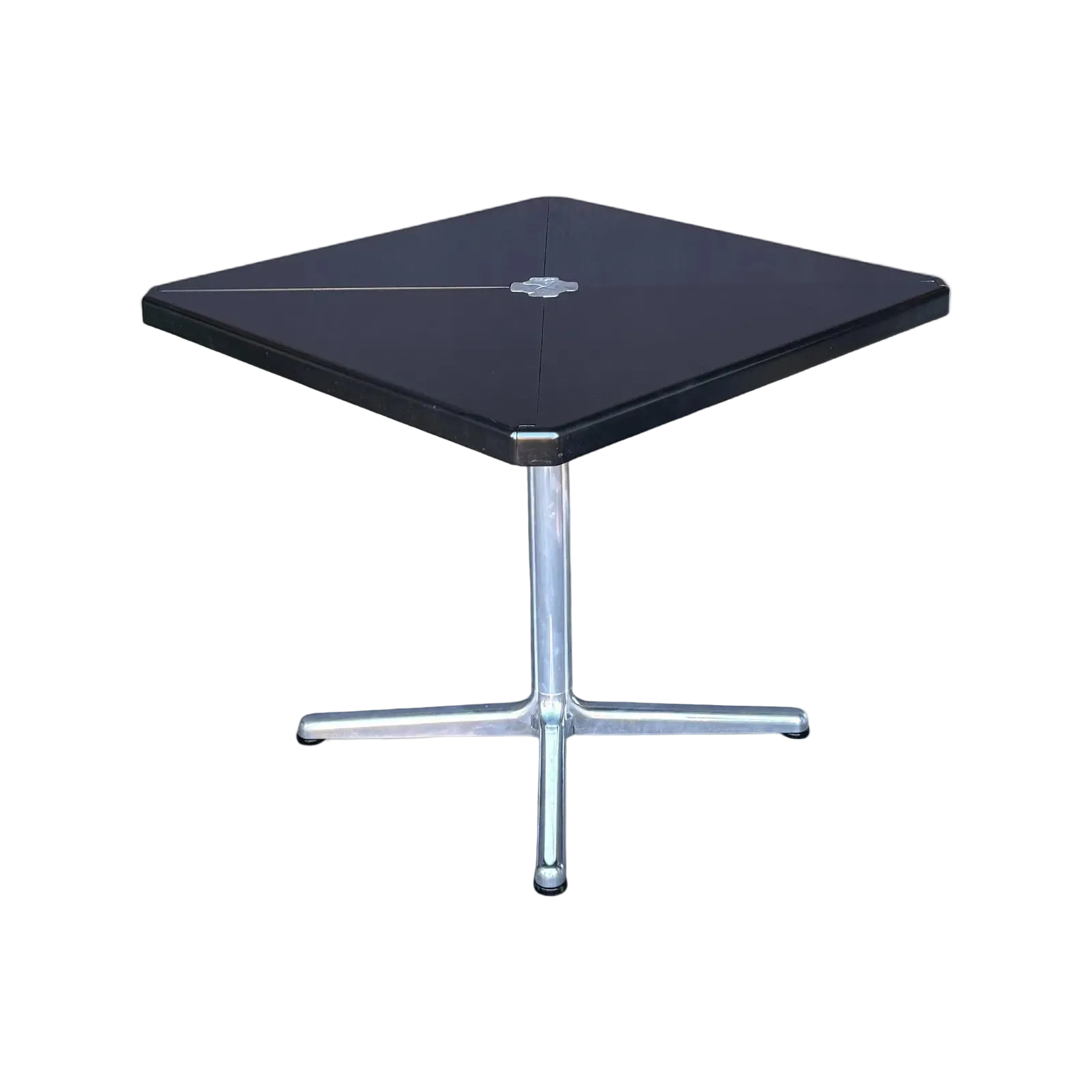 Giancarlo Piretti for Castelli Black Plana Folding Table