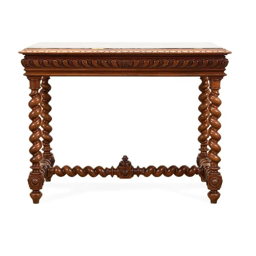 Louis XIII Style Barley Twist Writing Desk