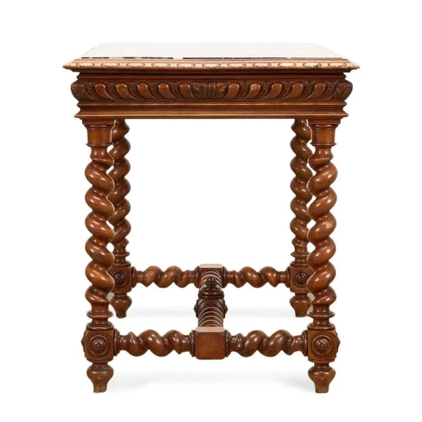 Louis XIII Style Barley Twist Writing Desk