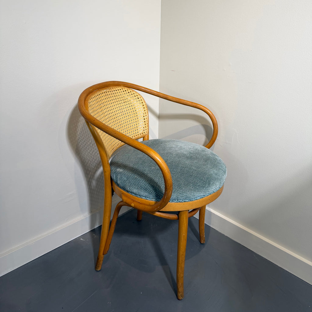 Thonet Style No. 209 Bentwood Cane Armchair