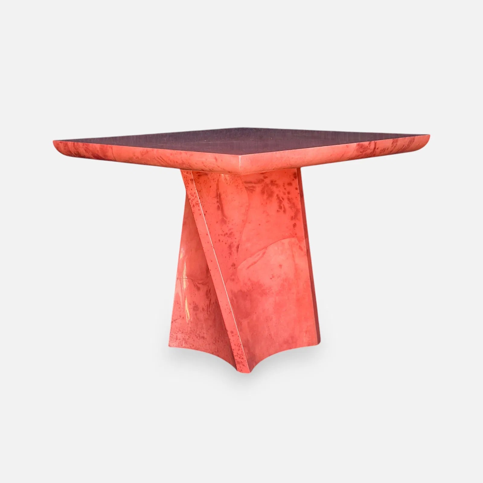 Goat Skin Jimeco Twist Square Dining