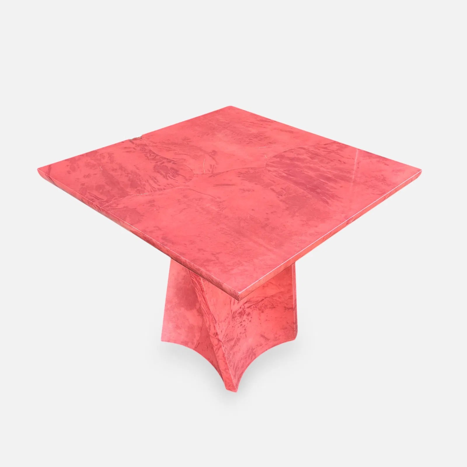 Goat Skin Jimeco Twist Square Dining
