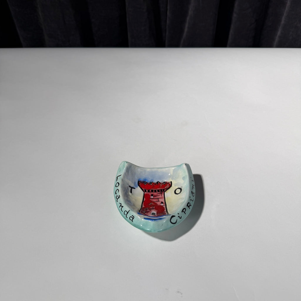 Vintage Locanda Cipriani Torcello Ceramic Dish