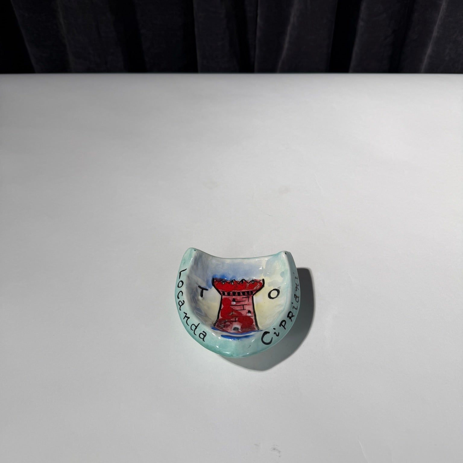 Vintage Locanda Cipriani Torcello Ceramic Dish
