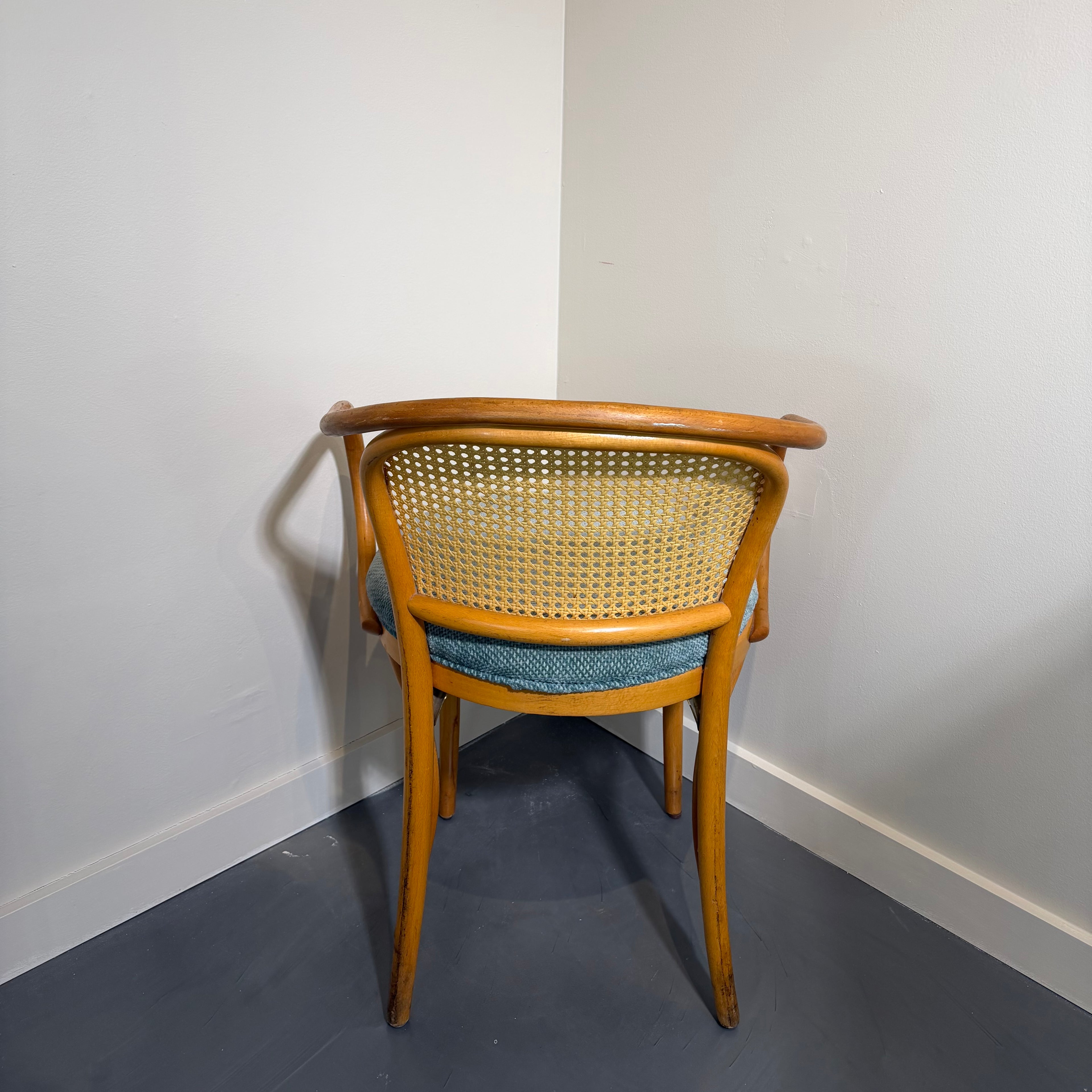 Thonet Style No. 209 Bentwood Cane Armchair
