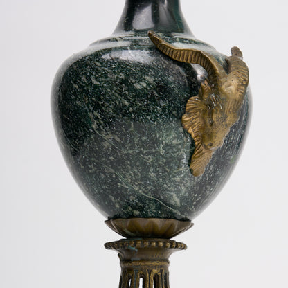 Green Marble Candelabra