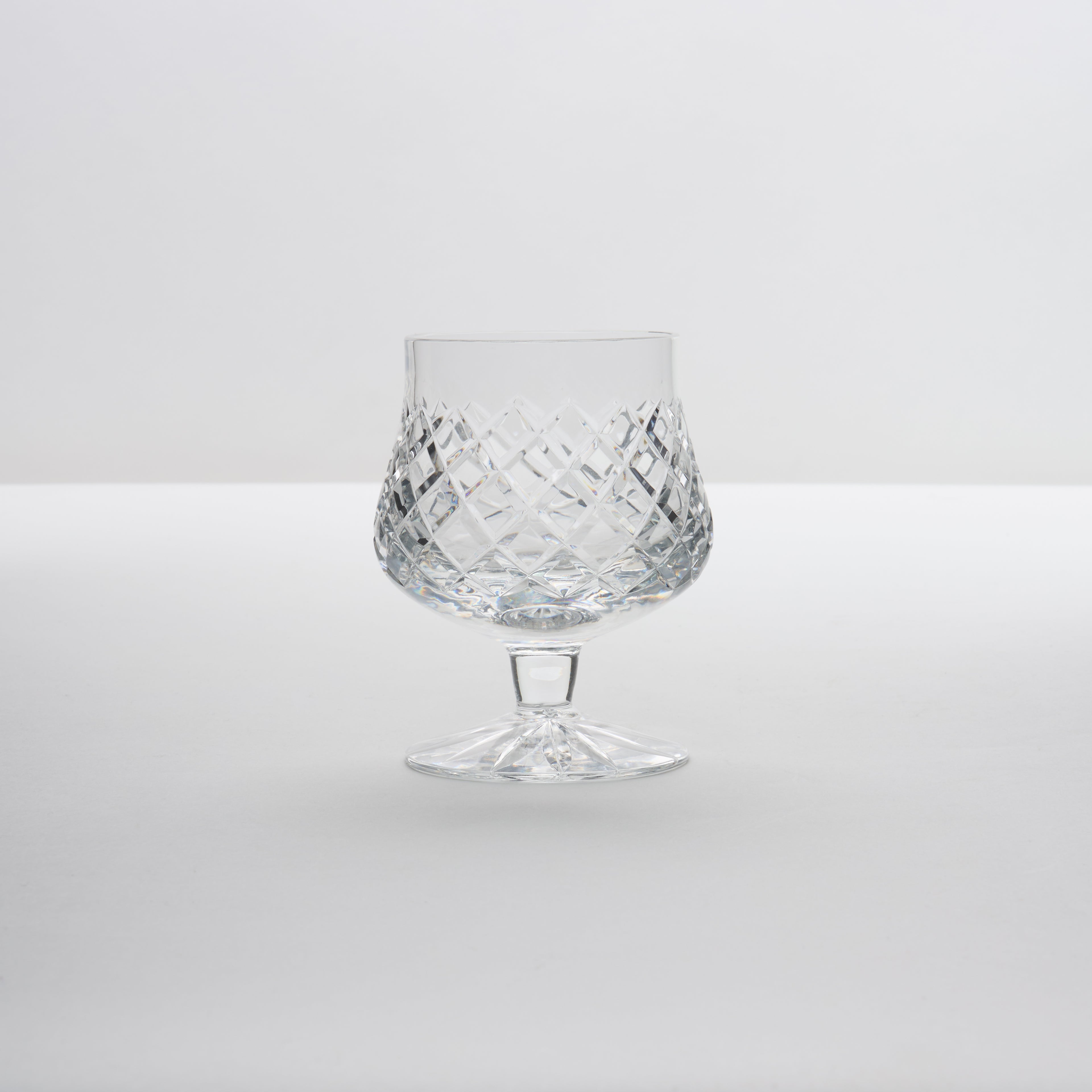 Crystal Brandy Glass