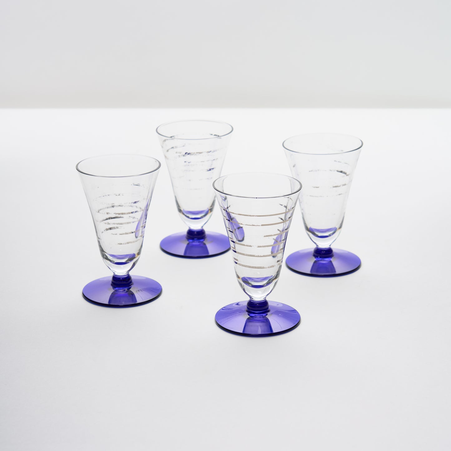 Art Deco Liqueur Glass Set