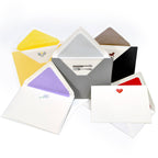 Original Crown Mill First Engraved Color Themed Note Cards