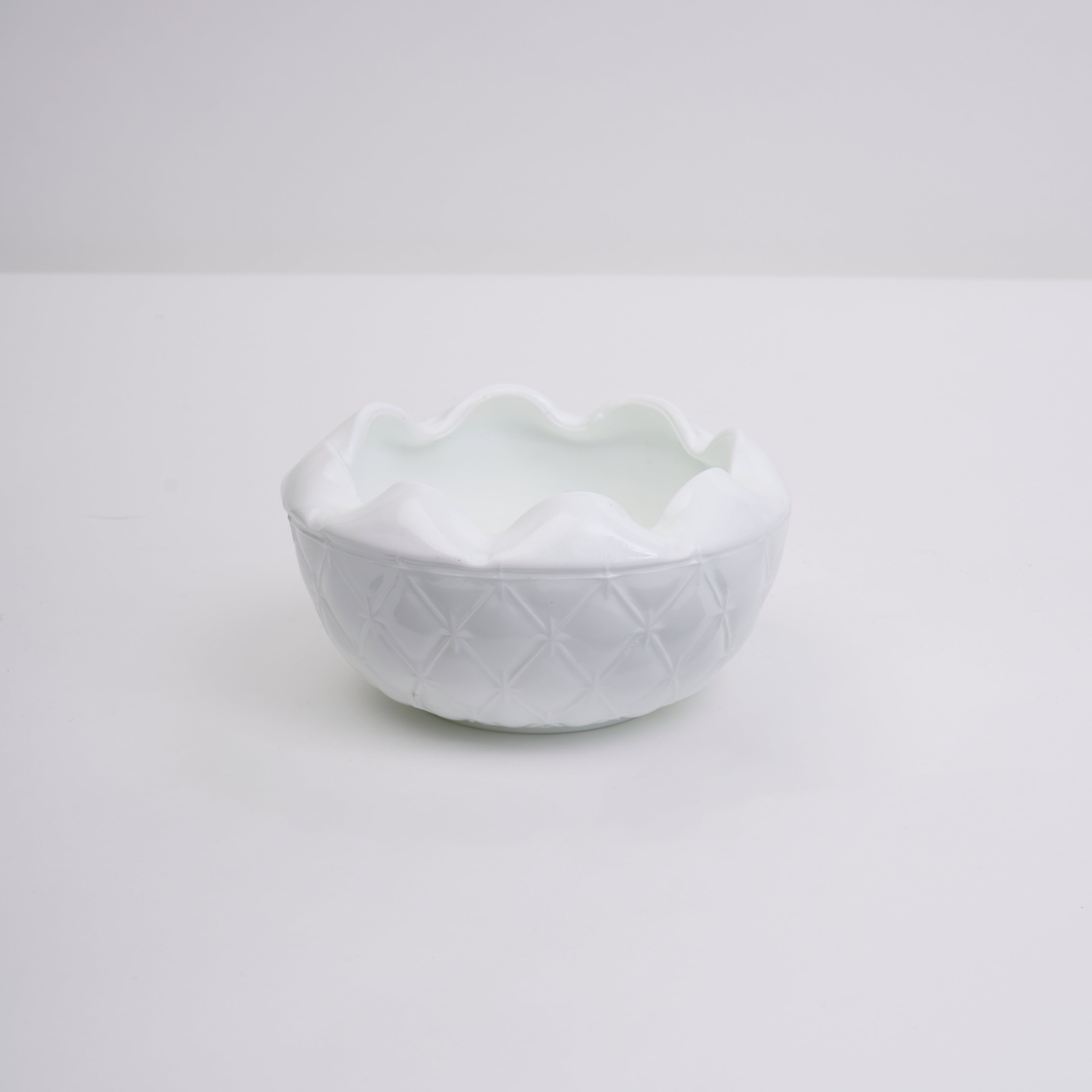 Milk Glass Bowl