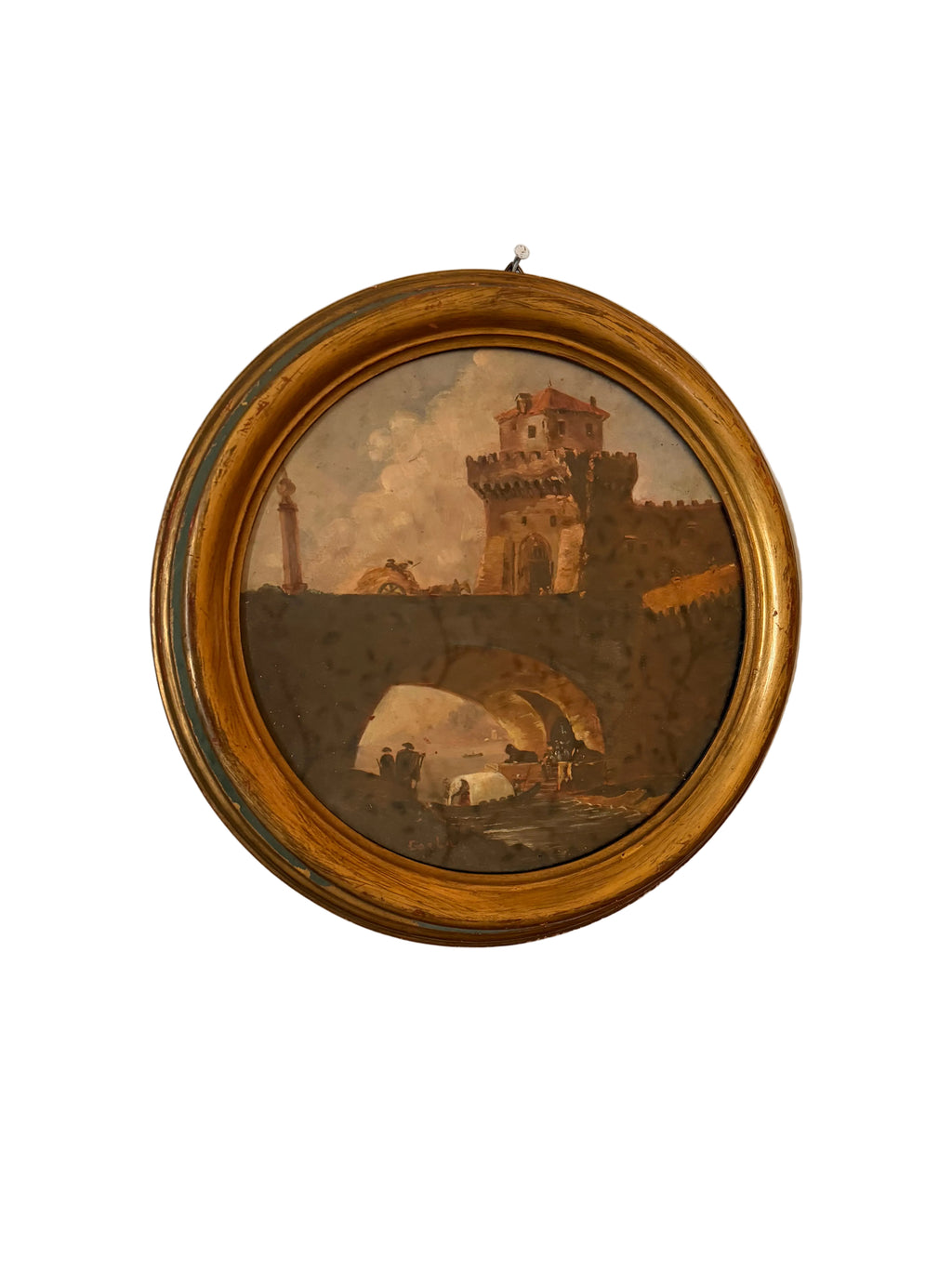 Italian Round Painting