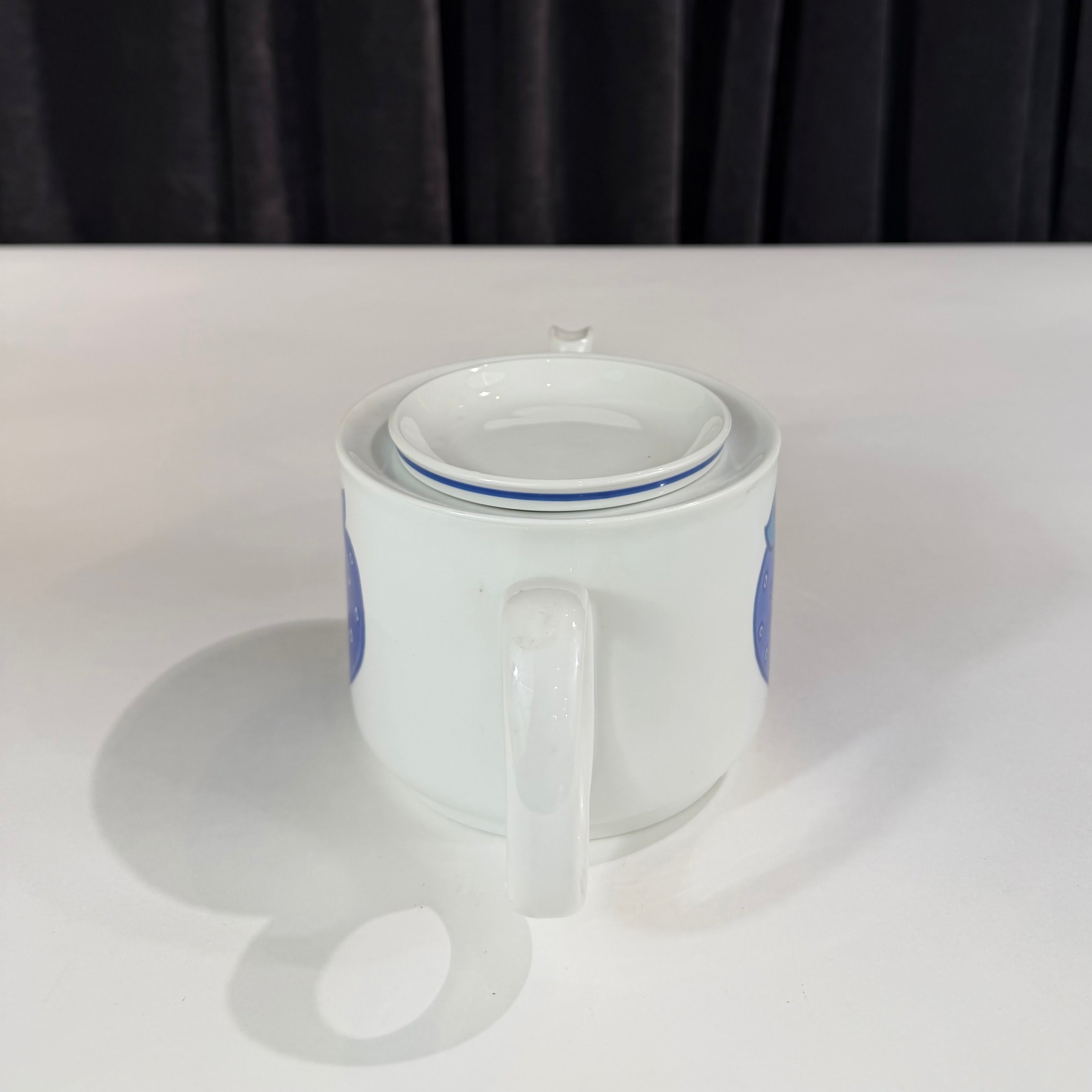 Richard Ginori "Fragoletta" Blue Strawberry Tea & Coffee Service