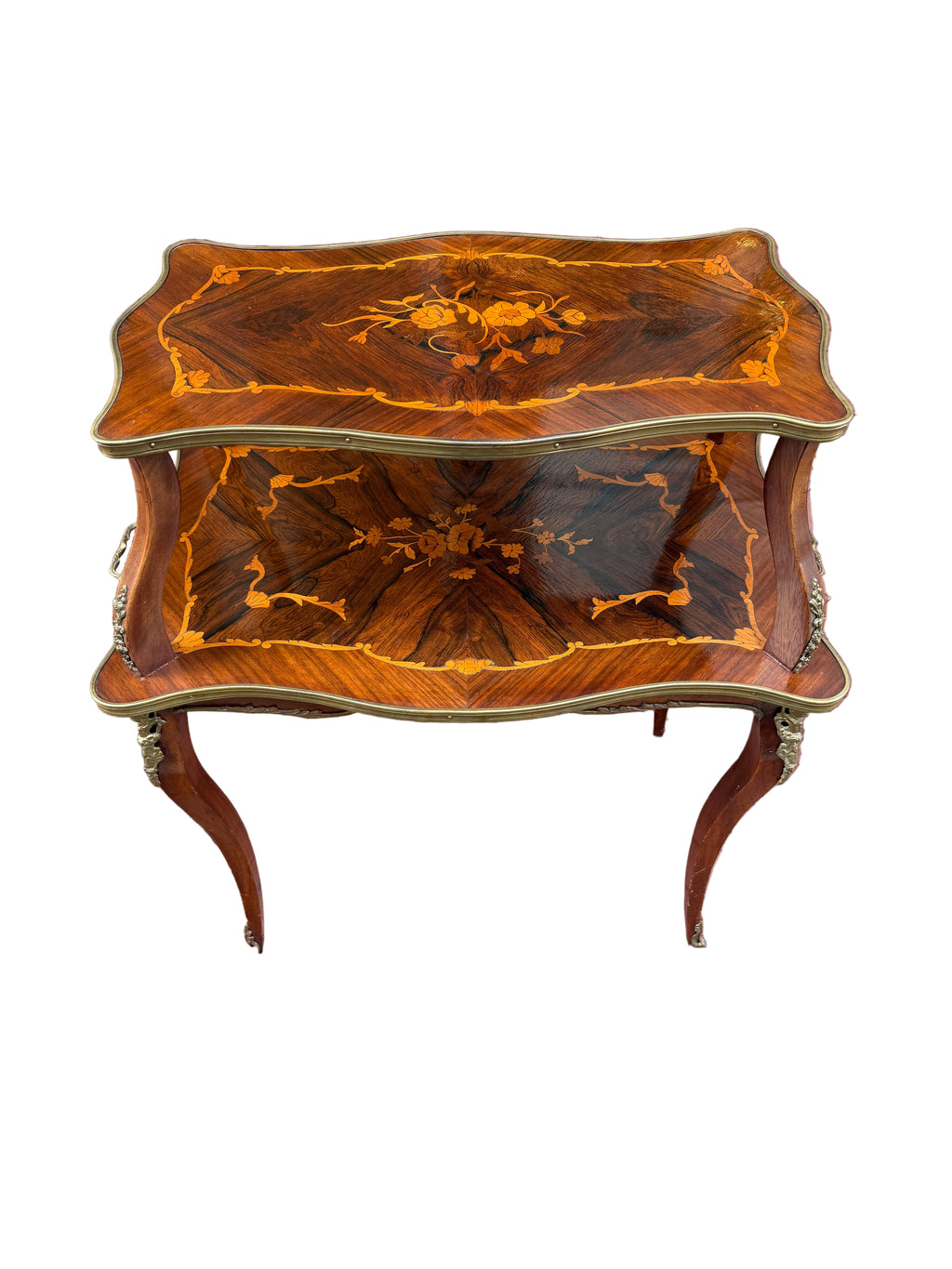 Antique 2-Tiered Table