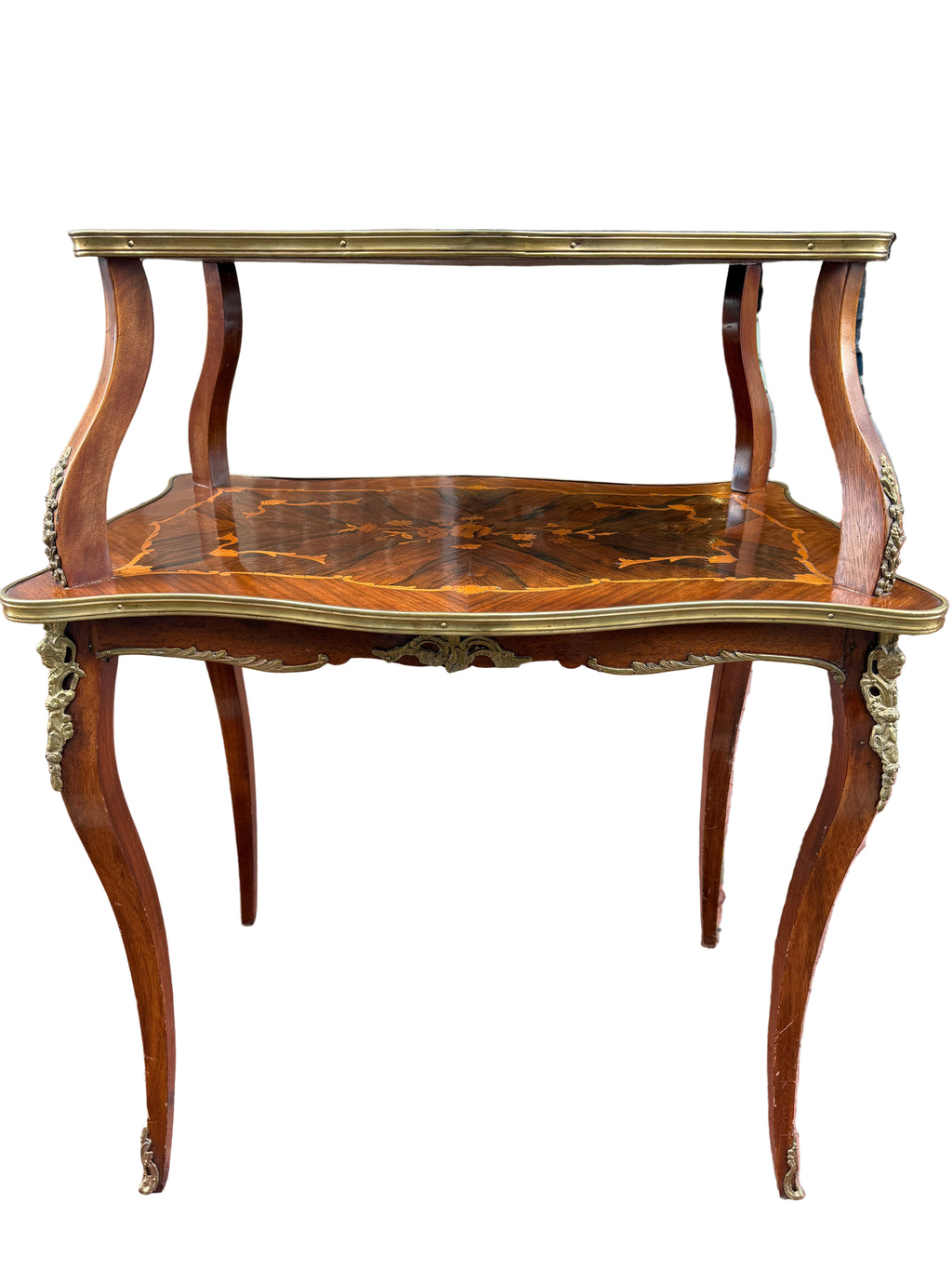 Antique 2-Tiered Table