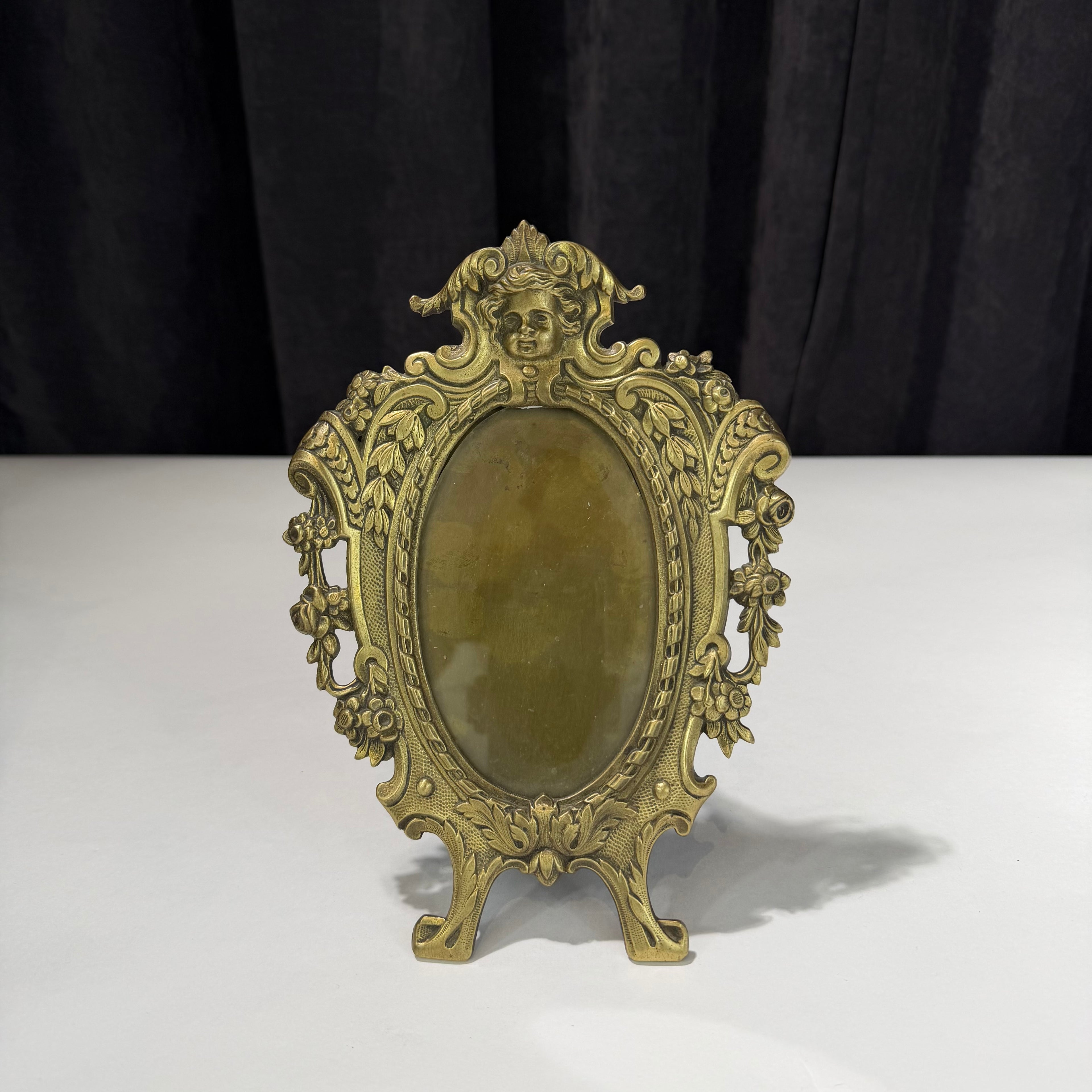 Antique Brass Picture Frame