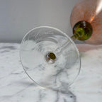 Tribeca Salmon and Lime Martini Glass by Union Street