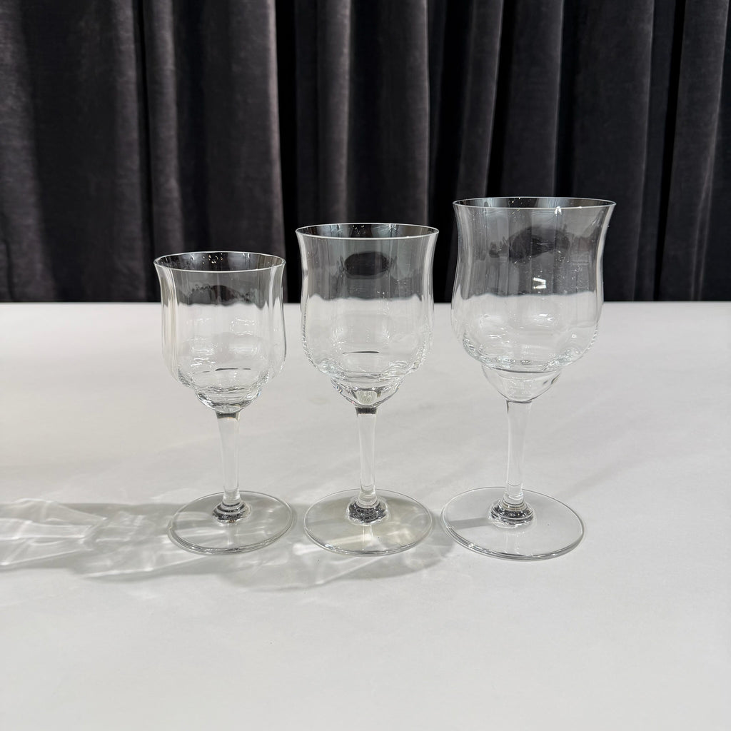 Baccarat "Capri Optic" Crystal Aperitif Glass