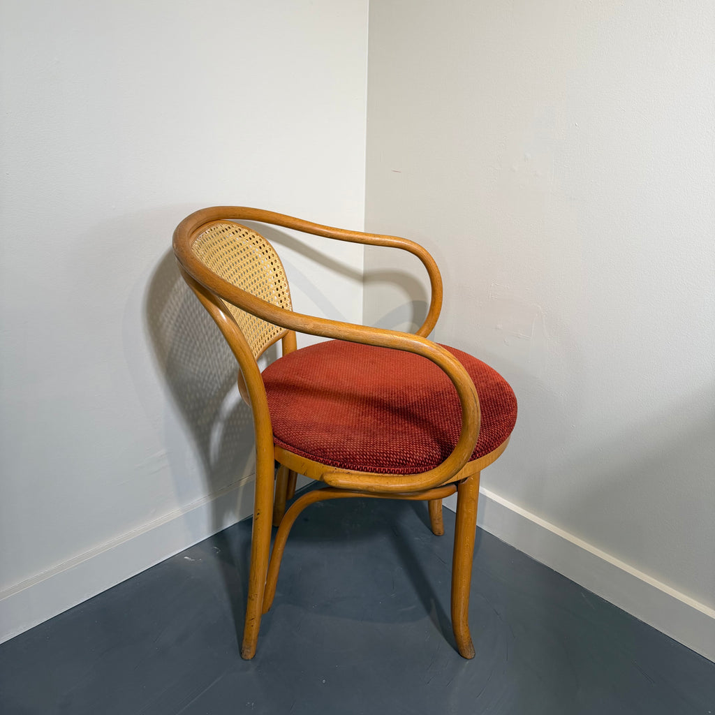 Thonet Style No. 209 Bentwood Cane Armchair