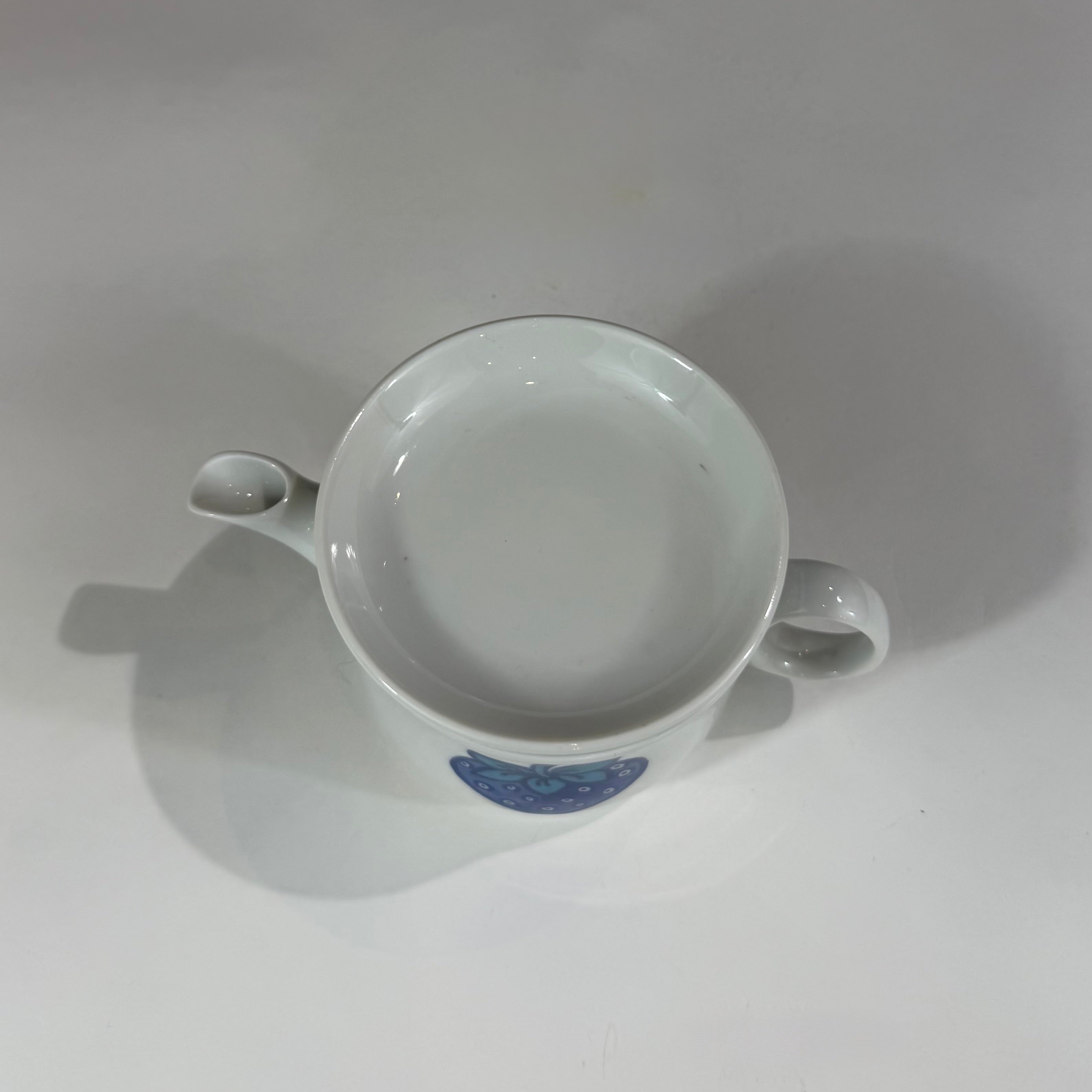 Richard Ginori "Fragoletta" Blue Strawberry Tea & Coffee Service