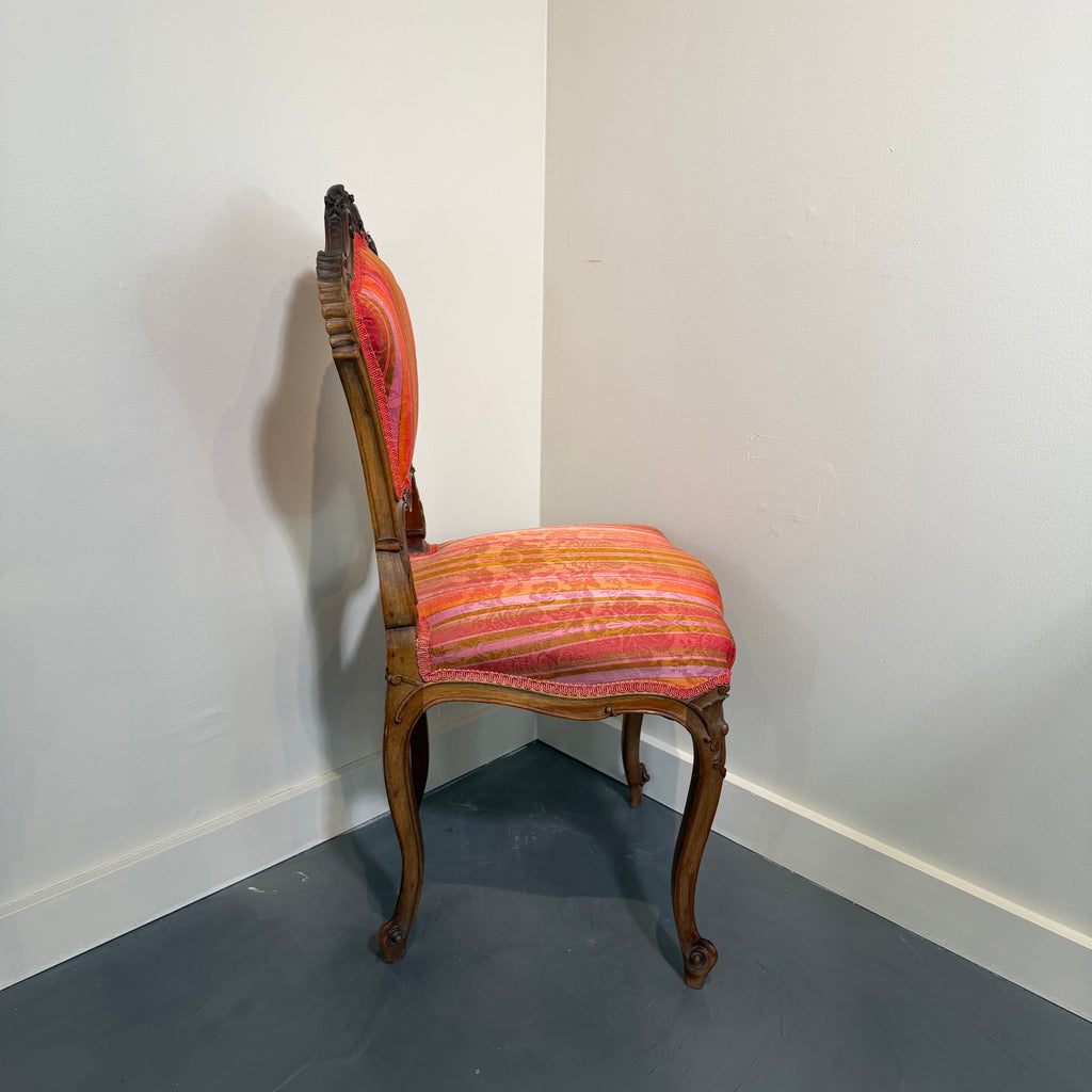 Reupholstered Louis XV Style Chairs (Pair)